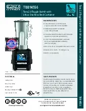 waring-tbb145s6-blender-bar-specsheet-250626a1bl64.pdf