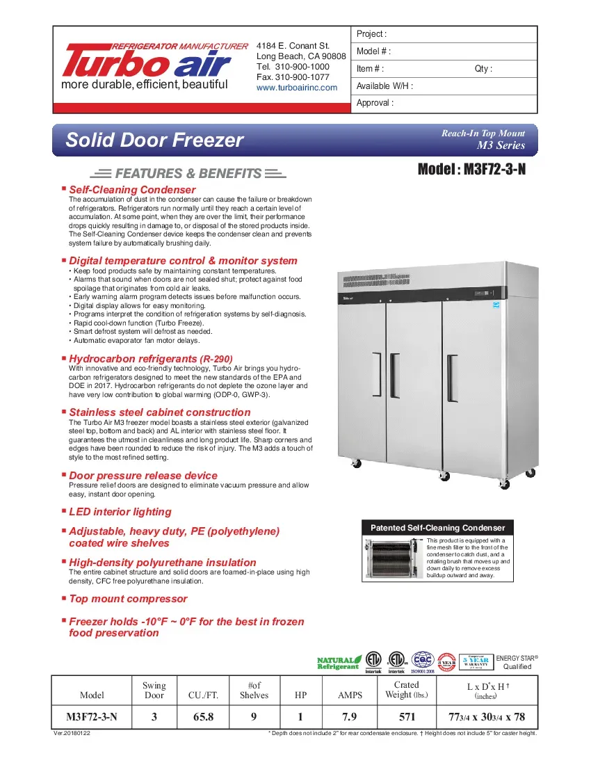 turbo-air-m3f72-3-n-freezer-reach-in-115v-three-section-self-contained-spec-2607269sg1mq.pdf