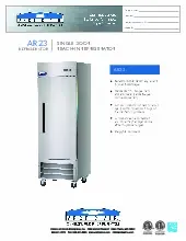 arctic-air-ar23-refrigerator-reach-in-specsheet-251214bm0tp9.pdf