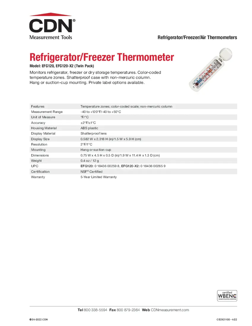 cdn-measurement-tools-efg120-thermometer-refrigerator-freezer-40-120f-w-tem-260719r9j3mh.pdf