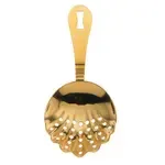 Barfly , M37029GD, Julep Strainer, Gold-Plated, Stainless Steel
