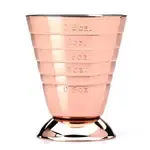 Barfly M37069CP, Measuring Cups, Stainless Steel, Copper-Plated, 2.5 Oz.