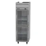 Beverage Air HR1HC-1HG, Refrigerator, Reach-In, One-Section, Self-Contained, Glass Door