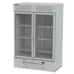 Beverage Air , RB49HC-1G, Refrigerator, Reach-In, Two-Section, Self-Contained, Glass Doors