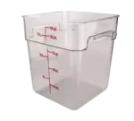Cambro , 18SFSCW135, Food/Beverage Storage Container, 18 Quart, Clear, Square