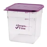 Cambro , 8SFSCW441, Food/Beverage Storage Container, 8 Quart, Clear, Square