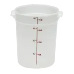 Cambro , RFS4148, Food/Beverage Storage Container, 4 Quart, White, Round