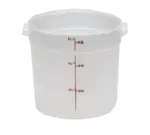 Cambro , RFS6148, Food/Beverage Storage Container, 6 Quart, White, Round