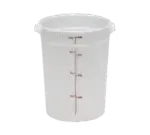 Cambro , RFS8148, Food/Beverage Storage Container, 8 Quart, White, Round