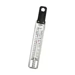 CDN Measurement Tools TCG400, Thermometer, Candy & Deep Fry Ruler 100 - 400F 8-In Scale W/ Clip, Color-Coded, Dishwasher Safe