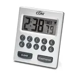 CDN Measurement Tools TM30, Timer, Direct Entry 2-Alarm 10 Hours By Hr/Min/Sec Audio/Vibrate Alarm, Abs Plastic