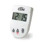 CDN Measurement Tools TM4, Timer, Digital Loud Alarm 20 Hours By Hr/Min, Abs Plastic