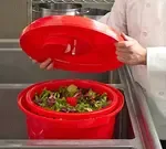 Chef Master 90008, Salad / Vegetable Dryer, Manual, 5 Gallon, Aluminum