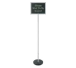 Chef Master 90038, Sign, Freestanding, Chrome, Aluminum