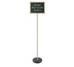 Chef Master 90039, Sign, Freestanding, Gold, Aluminum