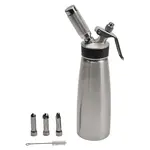 Chef Master , 90078, Whipped Cream Dispenser, Stainless Steel