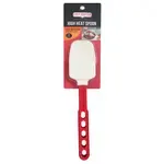 Chef Master 90227, Spatula, Plastic, Silicone, Red, 10" L