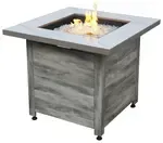 Chef Master GAD15274SP, Fire Pit , Outdoor, Square, White