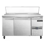 Continental Refrigerator PA60N, Refrigerated Counter, Pizza Prep Table, 60" W, Made In USA