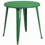 Flash Furniture , CH-51090-29-GN-GG, Indoor Outdoor Tables, Round, Green, Café