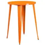 Flash Furniture , CH-51090-40-OR-GG, Indoor Outdoor Tables, Round, Orange, Café