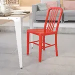 Flash Furniture , CH-61200-18-RED-GG, Indoor Outdoor Chairs, Red, Industrial