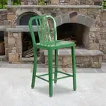 Flash Furniture , CH-61200-24-GN-GG, Indoor Outdoor Barstools, Green, Industrial