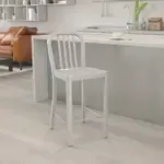Flash Furniture , CH-61200-24-SIL-GG, Indoor Outdoor Barstools, Silver, Industrial