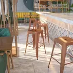 Flash Furniture , ET-BT3503-30-POC-GG, Indoor Outdoor Barstools, Stackable, Copper, Industrial