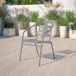 Flash Furniture TLH-017C-GG, Indoor Outdoor Chairs, Stackable