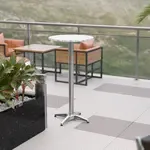 Flash Furniture , TLH-059B-GG, Indoor Outdoor Tables, Round, Modern