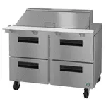 Hoshizaki SR48B-18MD4, Refrigerated Counter, Mega Top Sandwich / Salad Unit
