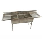 Klingers Trading , ECS32D, Sink, (3) Three Compartment