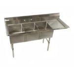 Klingers Trading , ECS3DR, Sink, (3) Three Compartment
