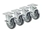 Krowne Metal 28-115S, Casters