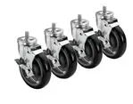 Krowne Metal , 28-141S, Casters