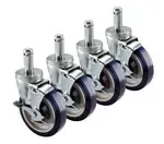 Krowne Metal 30-151S, Casters