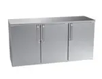 Krowne Metal BD72-SSS-LLR, Refrigeration- Back Bar Storage Cabinet