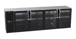 Krowne Metal BS108L-GNS-RRRR, Refrigeration- Self-Contained Back Bar Cooler