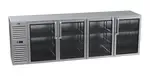 Krowne Metal BS108L-KNS-RLLL, Refrigeration- Self-Contained Back Bar Cooler