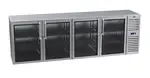 Krowne Metal BS108R-KNS-LRLL, Refrigeration- Self-Contained Back Bar Cooler
