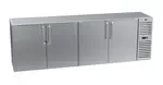 Krowne Metal BS108R-SNS-RRRL, Refrigeration- Self-Contained Back Bar Cooler