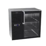 Krowne Metal BS36L-GNS-R, Refrigeration- Self-Contained Back Bar Cooler
