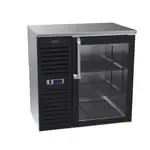 Krowne Metal BS36L-GSS-L, Refrigeration- Self-Contained Back Bar Cooler