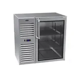 Krowne Metal BS36L-KNS-R, Refrigeration- Self-Contained Back Bar Cooler
