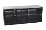 Krowne Metal BS84R-GSS-RRL, Refrigeration- Self-Contained Back Bar Cooler