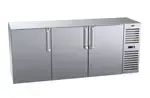 Krowne Metal BS84R-SNS-RLL, Refrigeration- Self-Contained Back Bar Cooler