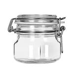Libbey Glass 17207223, Storage Jar / Ingredient Canister, Glass, 6-3/4 Oz, White