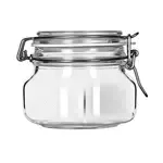 Libbey Glass 17208836, Storage Jar / Ingredient Canister, Glass, 17 Oz, White