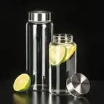 Libbey Glass , 92170, Glass, Bottle, 33 Oz., With Lid